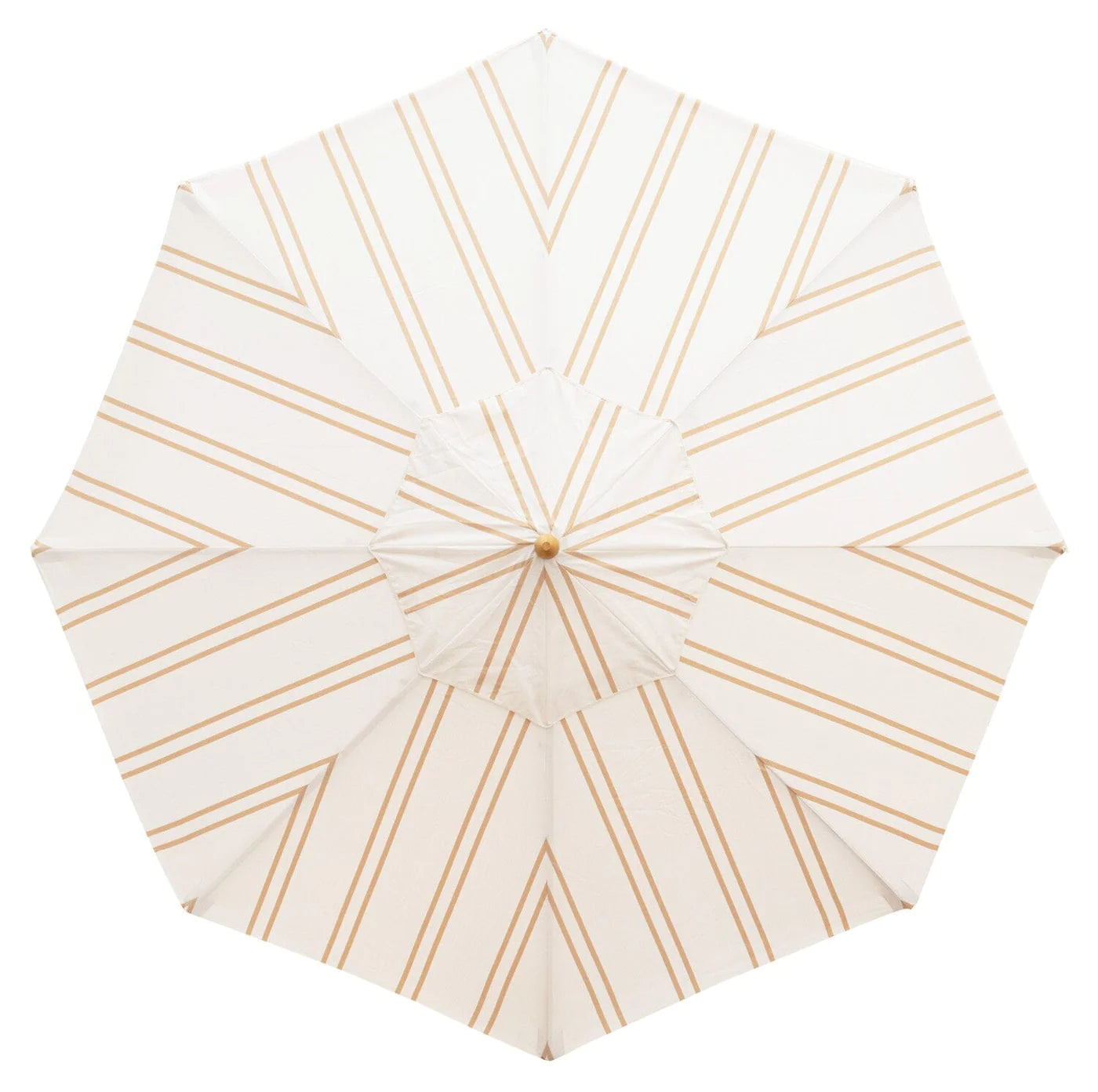 Market Umbrella - Sand Two Stripe