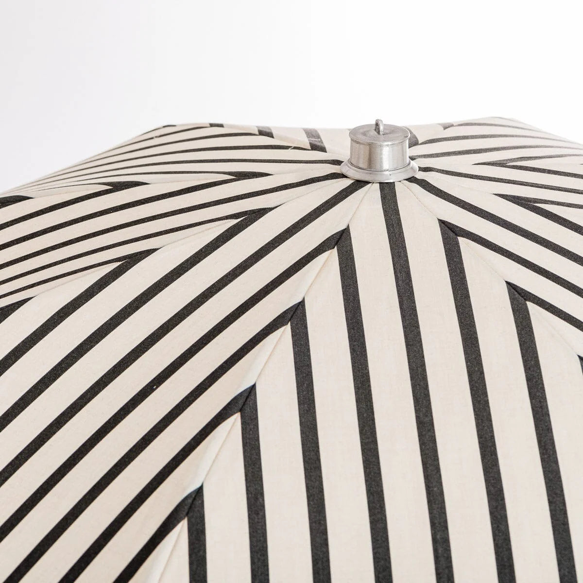 Premium Beach Umbrella - Monaco Black Stripe