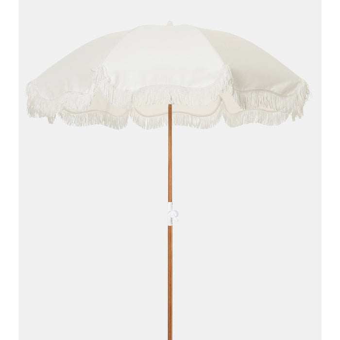 The Holiday Beach Umbrella - Antique White