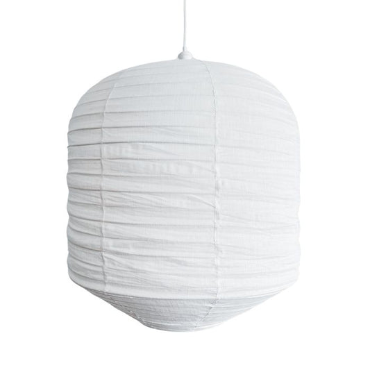 Linen Light Shade Extra Large White