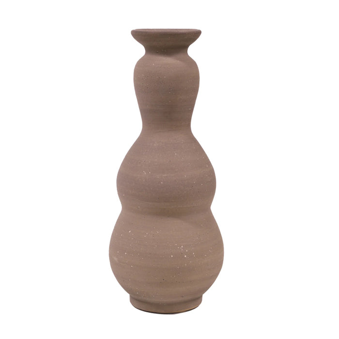 Viola Vase Khaki Brown